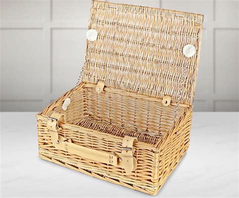 wicker gift baskets empty b&m
